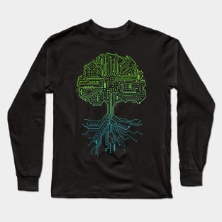 Circuit Tree Long Sleeve T-Shirt